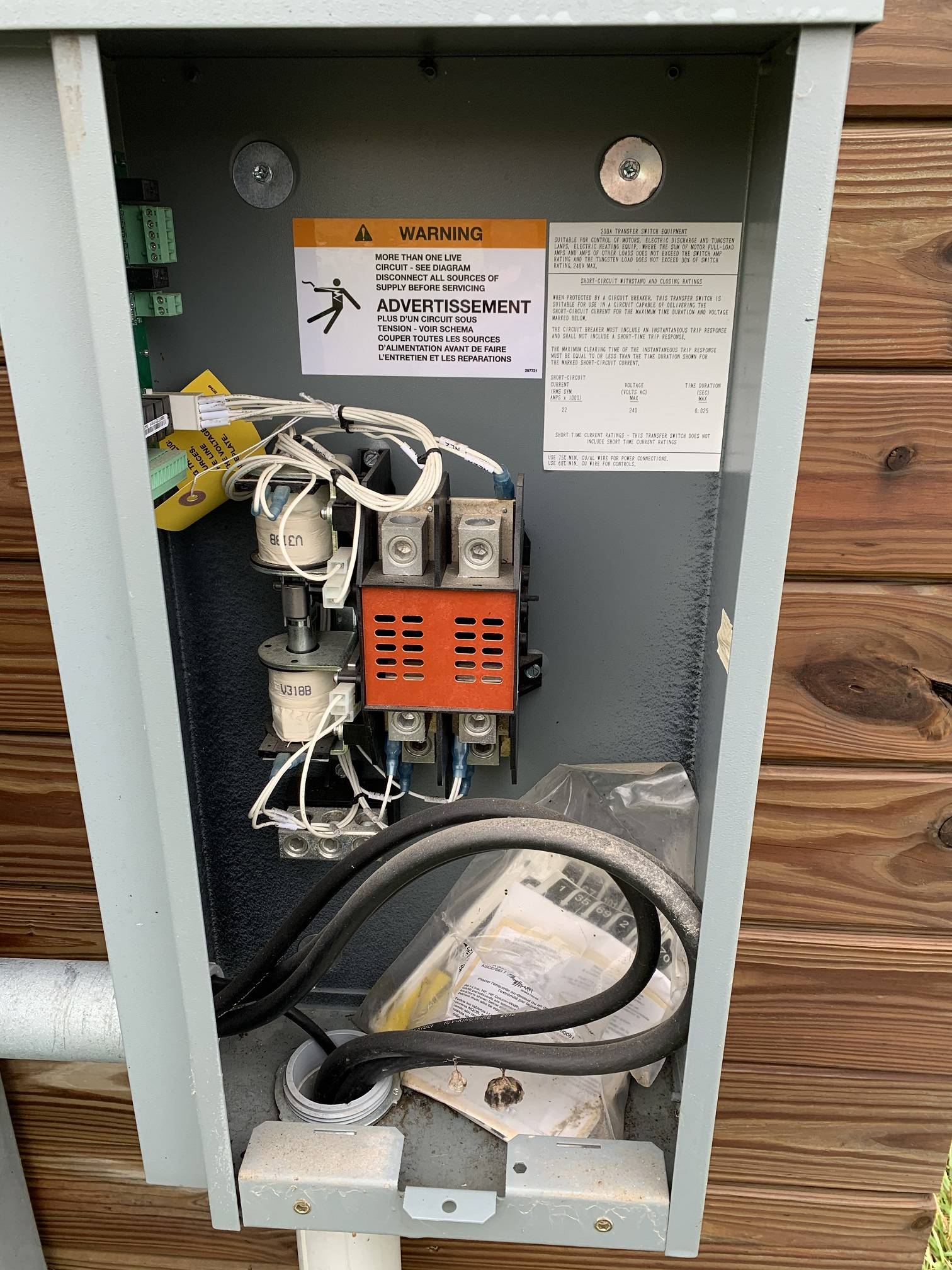 Electrical Using portable generator with transfer switch Love