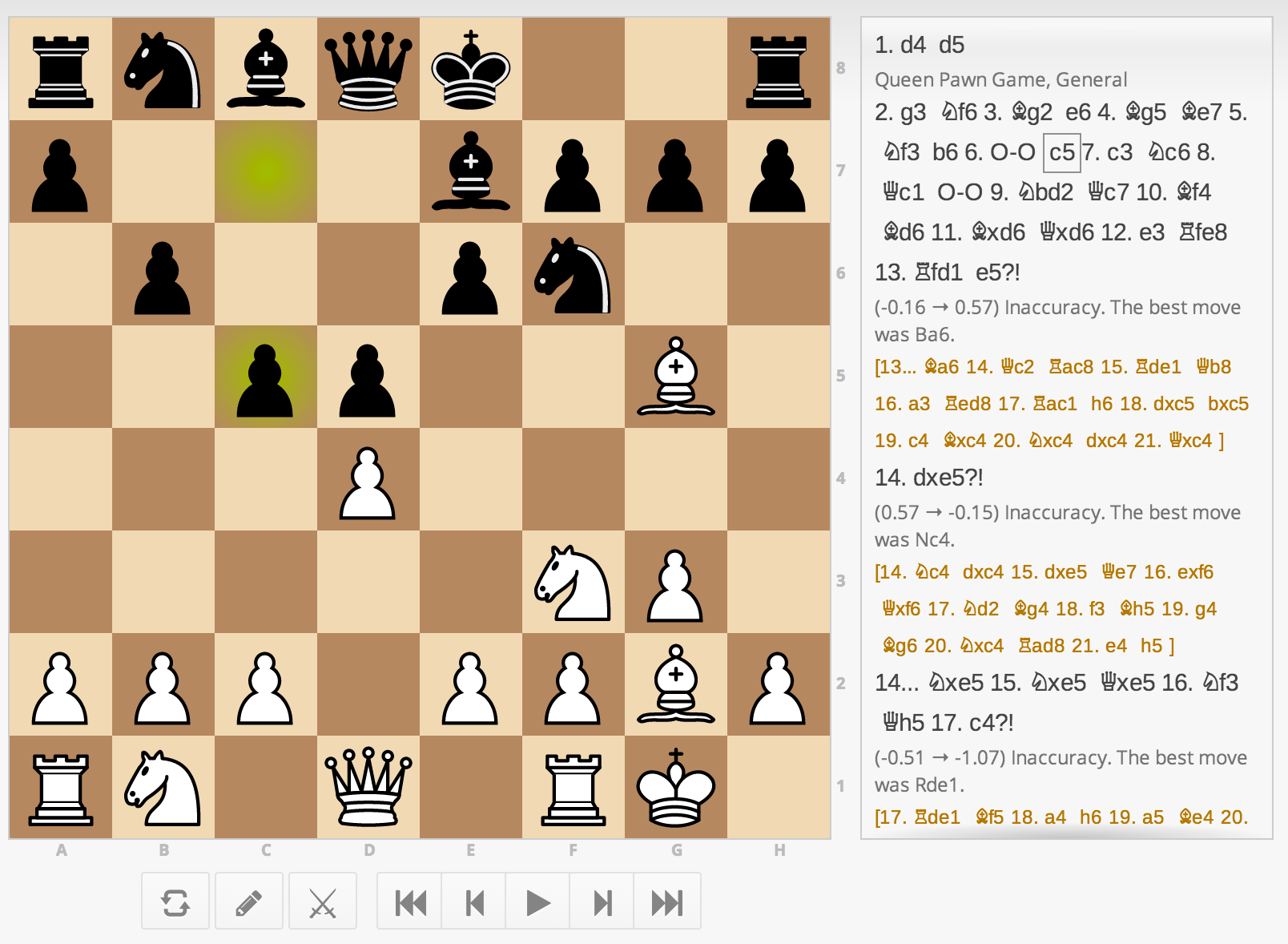 analysis What are good ways to check blunders after the