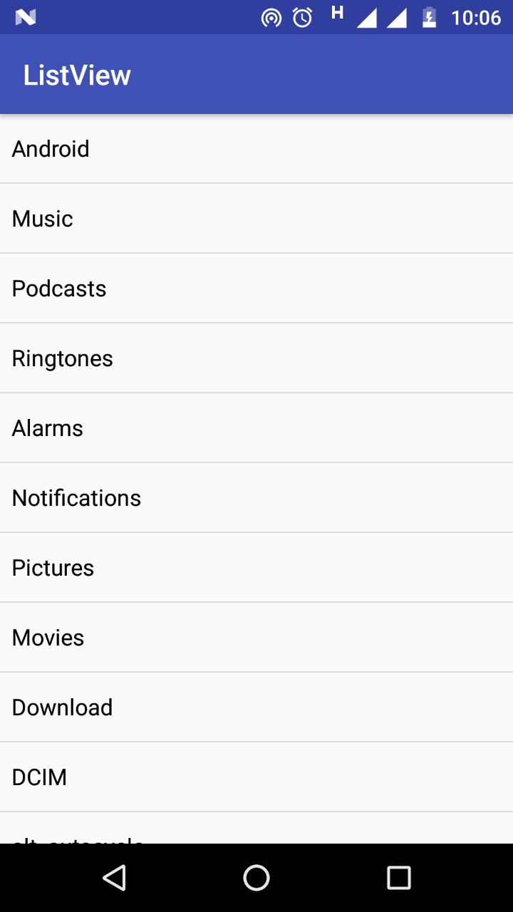 android How to get all Phone Storage(internal storage) directory list