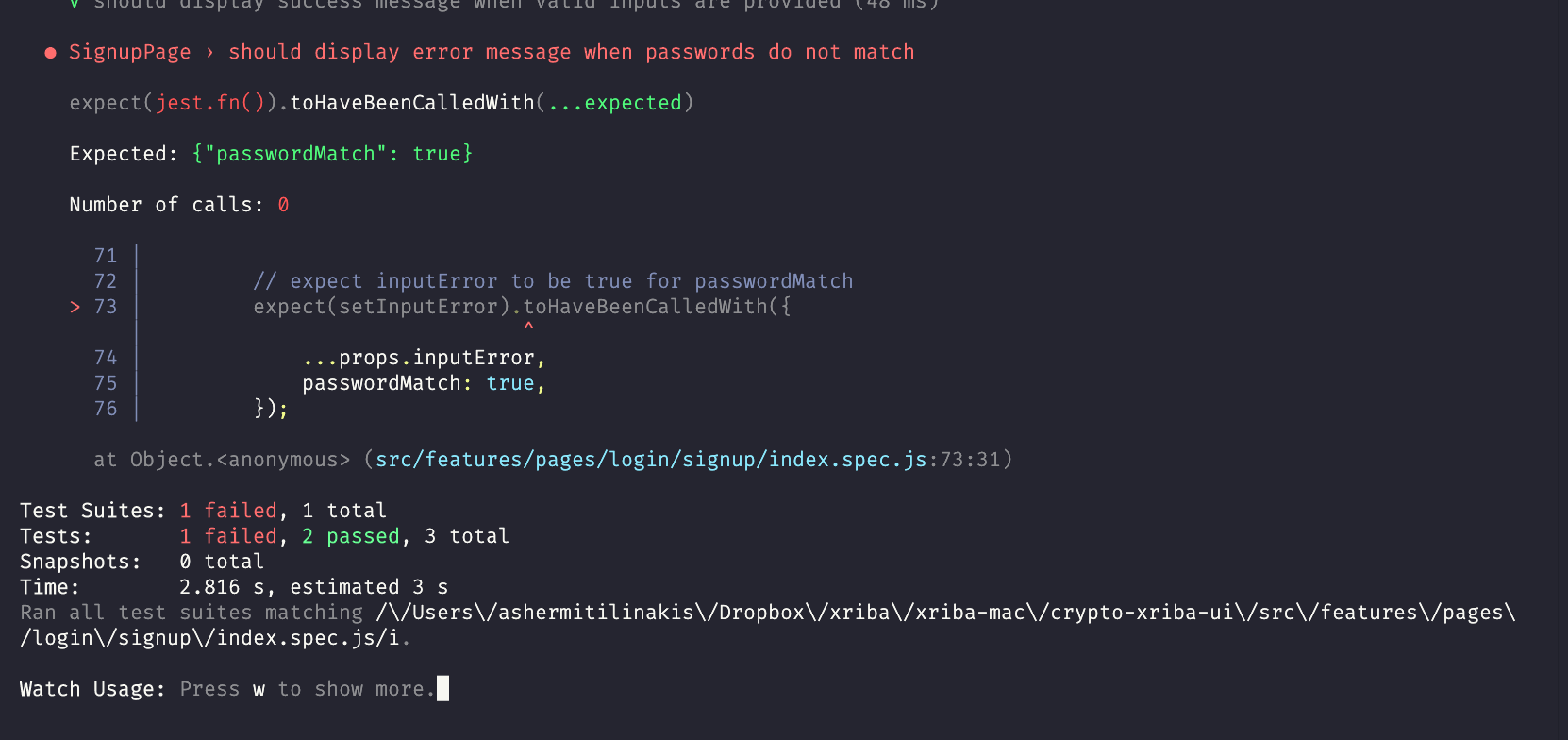 reactjs How to correctly mock setState with React Testing Library