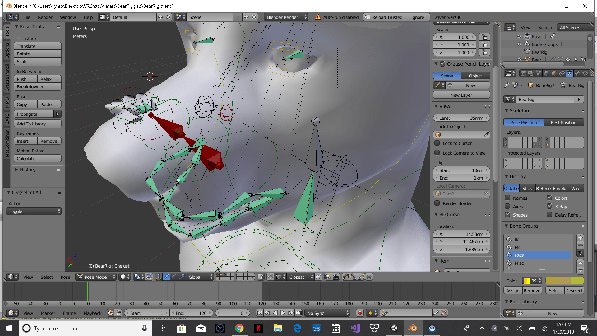 armature Bone Layers in Edit Mode are Different Than in Pose Mode