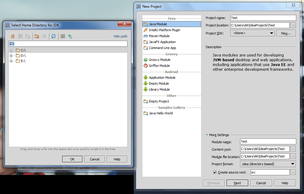 java How to set IntelliJ IDEA Project SDK Stack Overflow