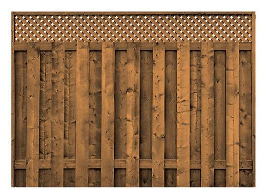 How do you attach this fence panel to a 4x4 post? - Home Improvement