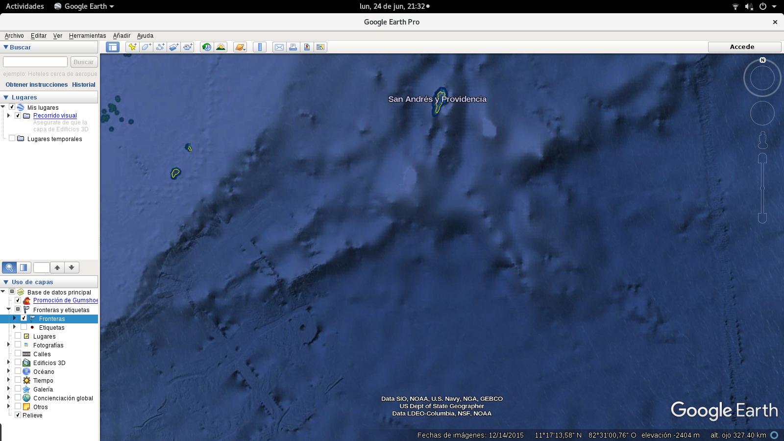 satellites What are these underwater structures near 6°N 85°55'W
