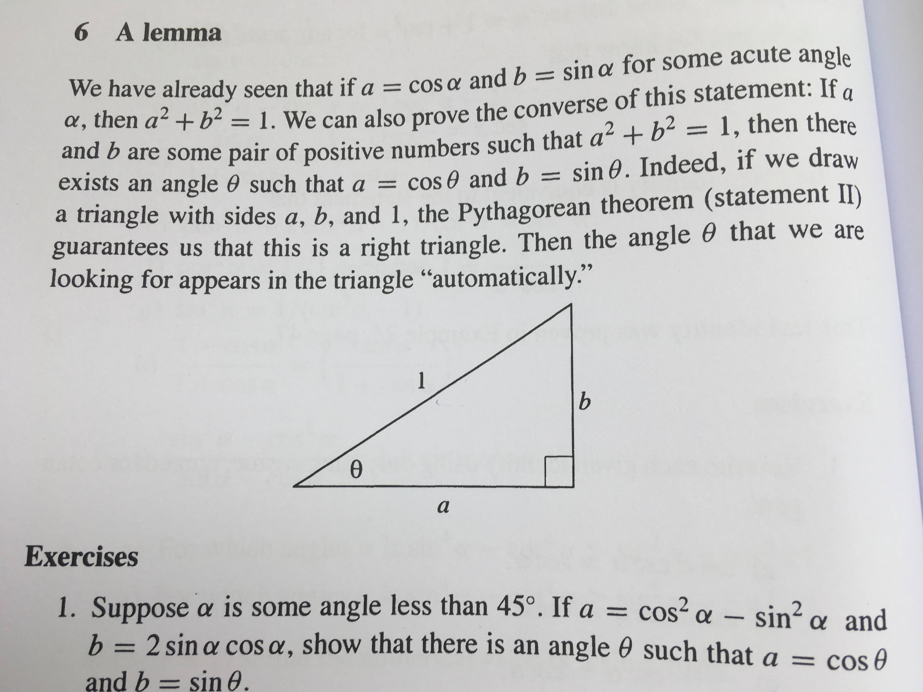 trigonometry Trigonometric Ratios and Converse of Pythagoras Theorem