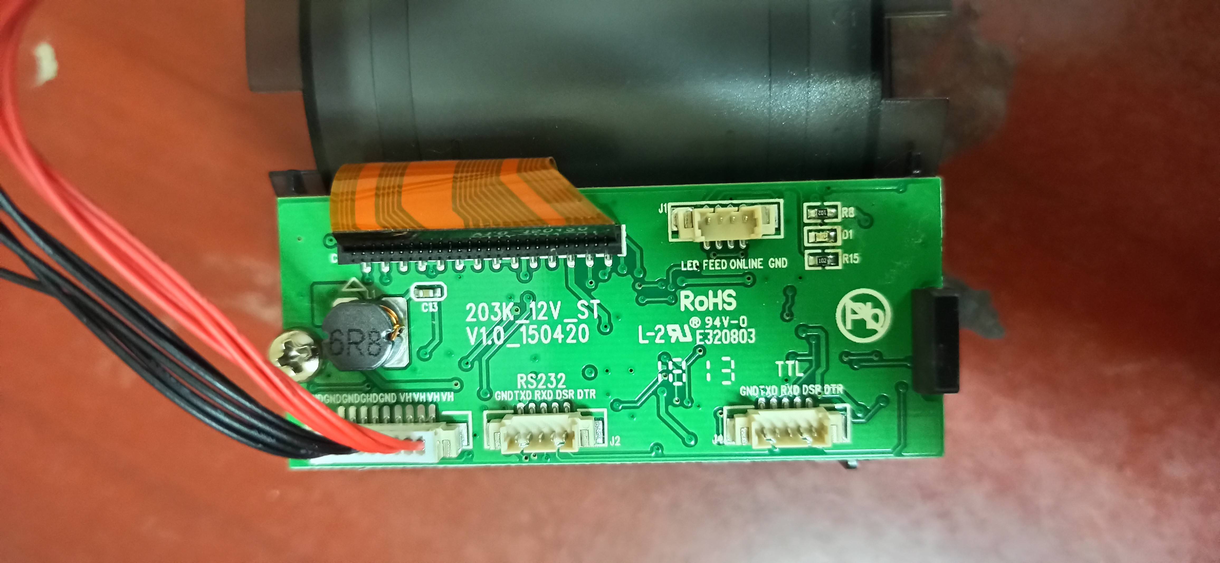 rs232 How to interface a thermal printer to an Arduino Electrical