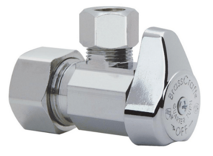 plumbing - Can I use a 1/4 turn valve in place of multi turn valve for