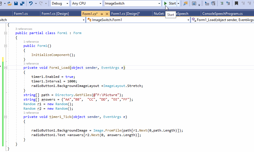 visual studio Change radio button background image C Stack Overflow