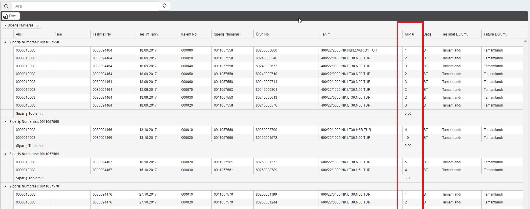javascript how to show sum groupFooterTemplate in kendo grid UI
