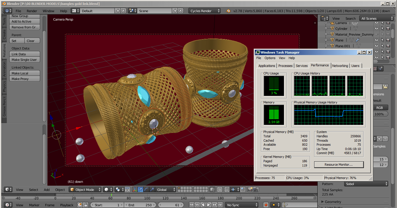 Out Of Memory Blender как исправить