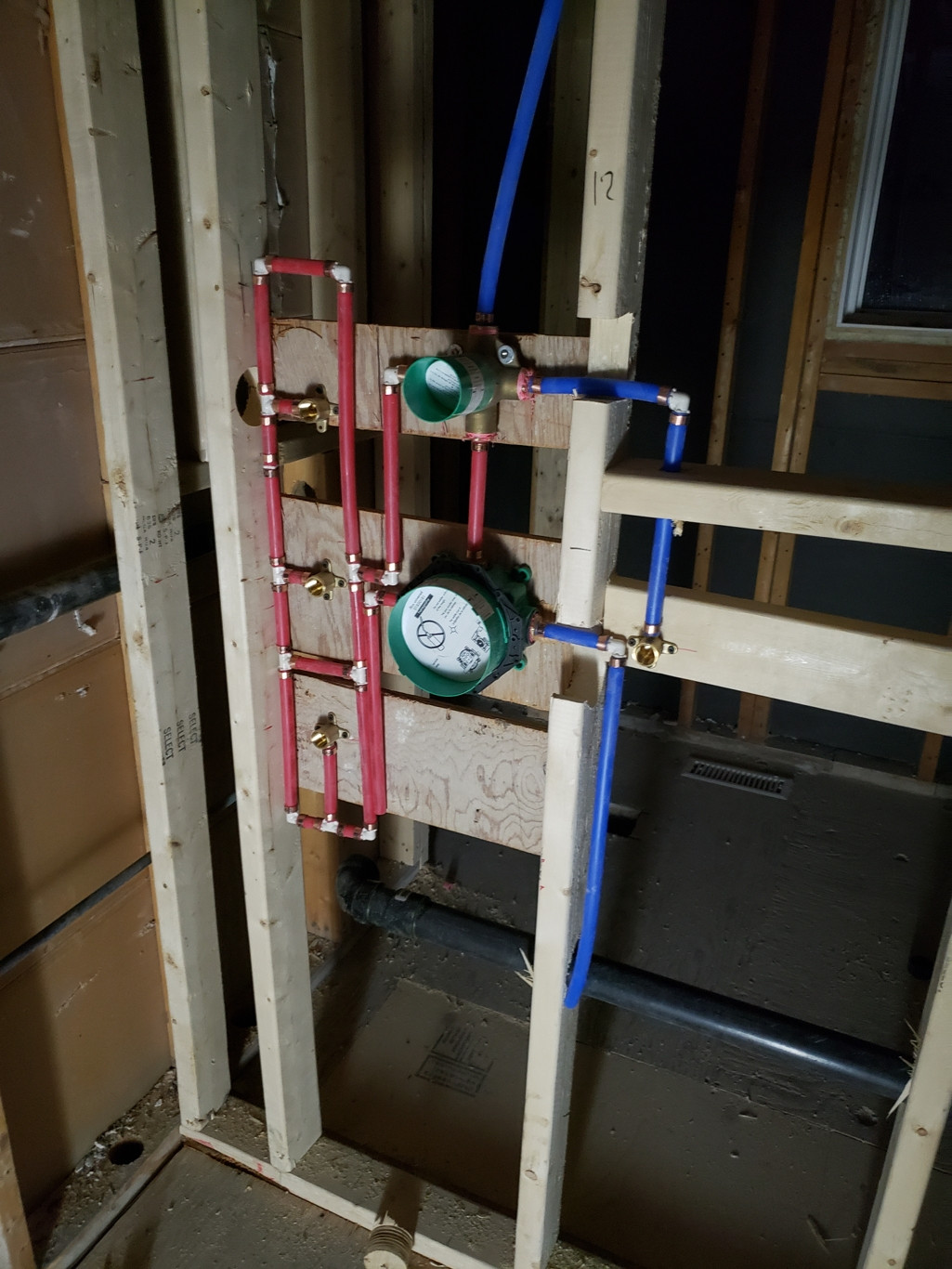 plumbing Installing PEX pipes close to heating vents Home