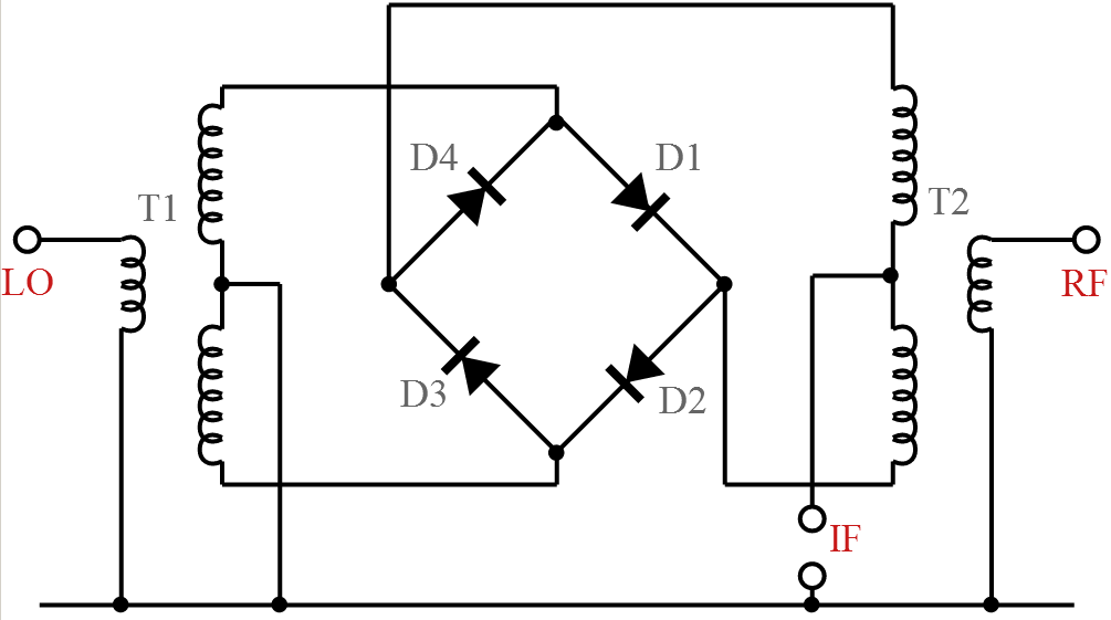 Electronic RF transformer design for a capacitance variation sensor