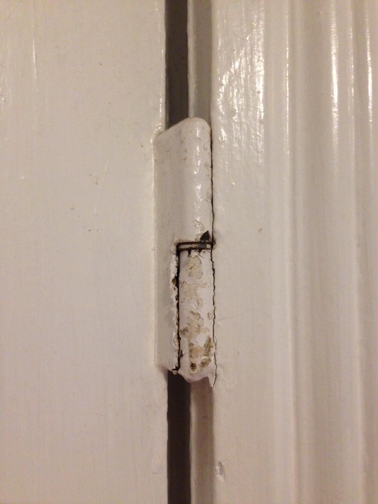 How to remove this two-piece door hinge? - Home Improvement Stack Exchange