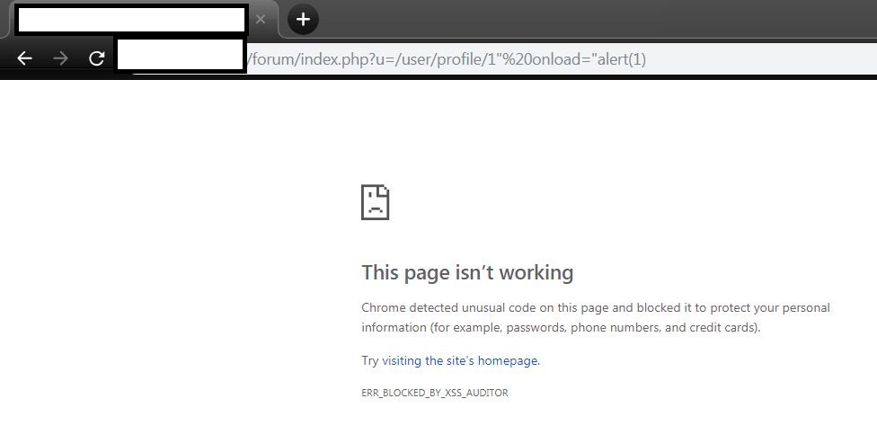 XSS triggered but chrome didn't show popup. What exactly was going on