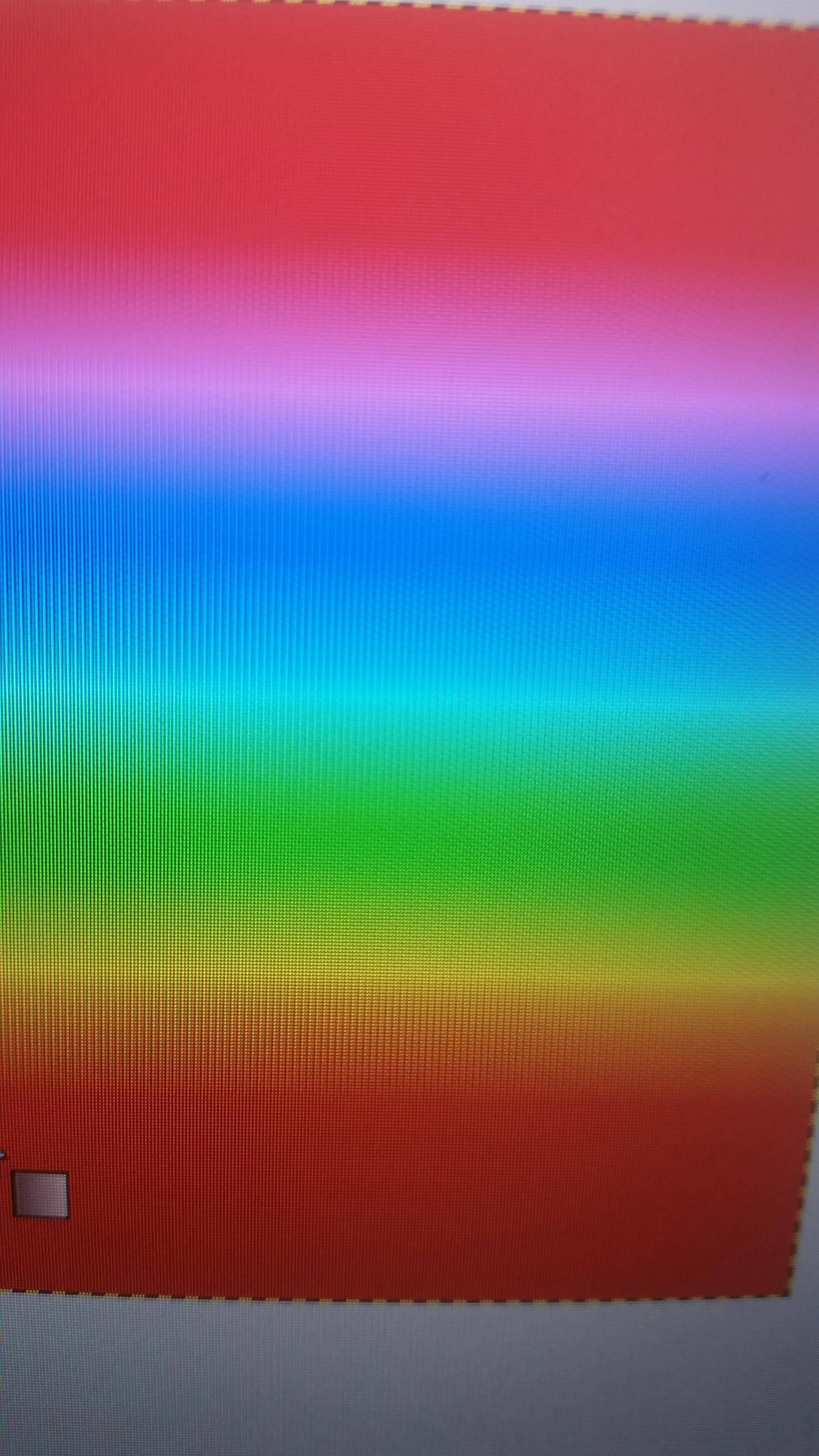 ubuntu Laptop screen alternating column brightness, pink hue, screen burn Super User