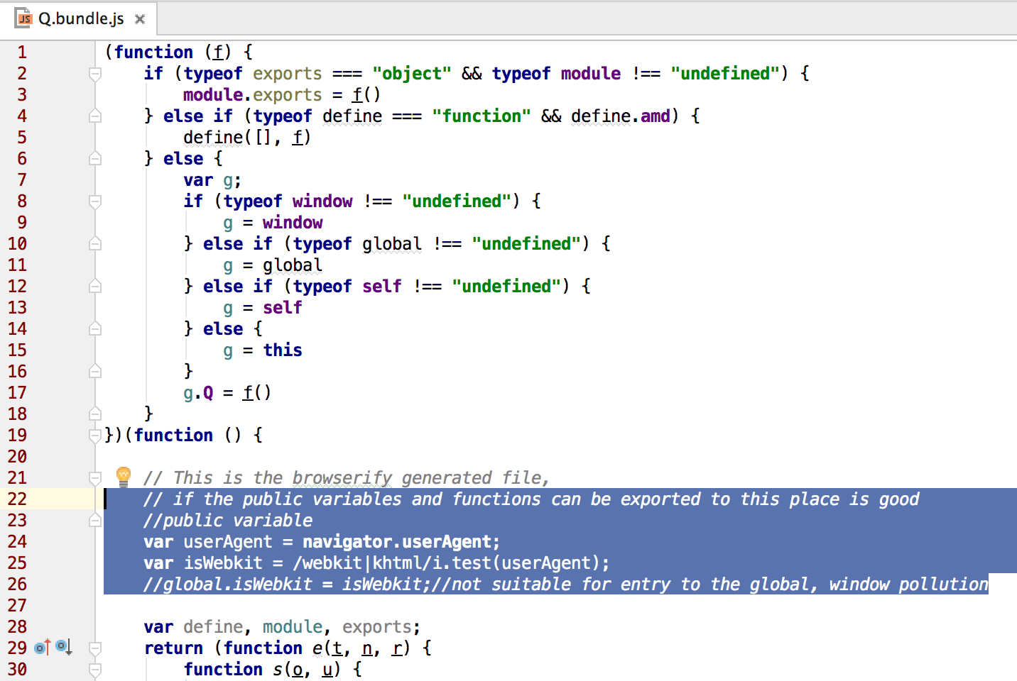 javascript How to use webpack or browserify to deal with public