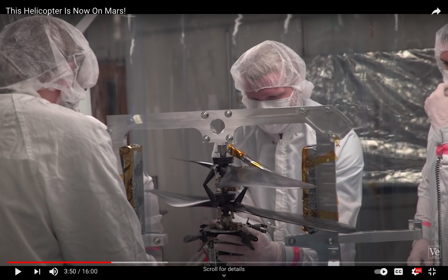 mars Ingenuity Test Stand and Stroboscopic lightning Space