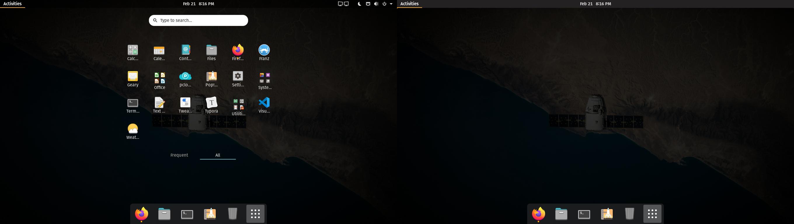 multiple monitors Icons in Ubuntu Dock are too small Ask Ubuntu