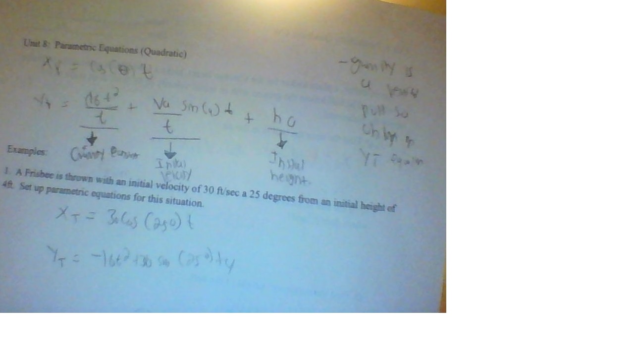 algebra precalculus Maximum Height is giving me negative