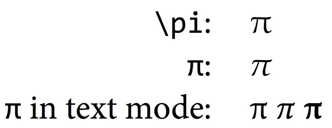math mode - Upright Lowercase $\pi$ as Default - TeX - LaTeX Stack Exchange