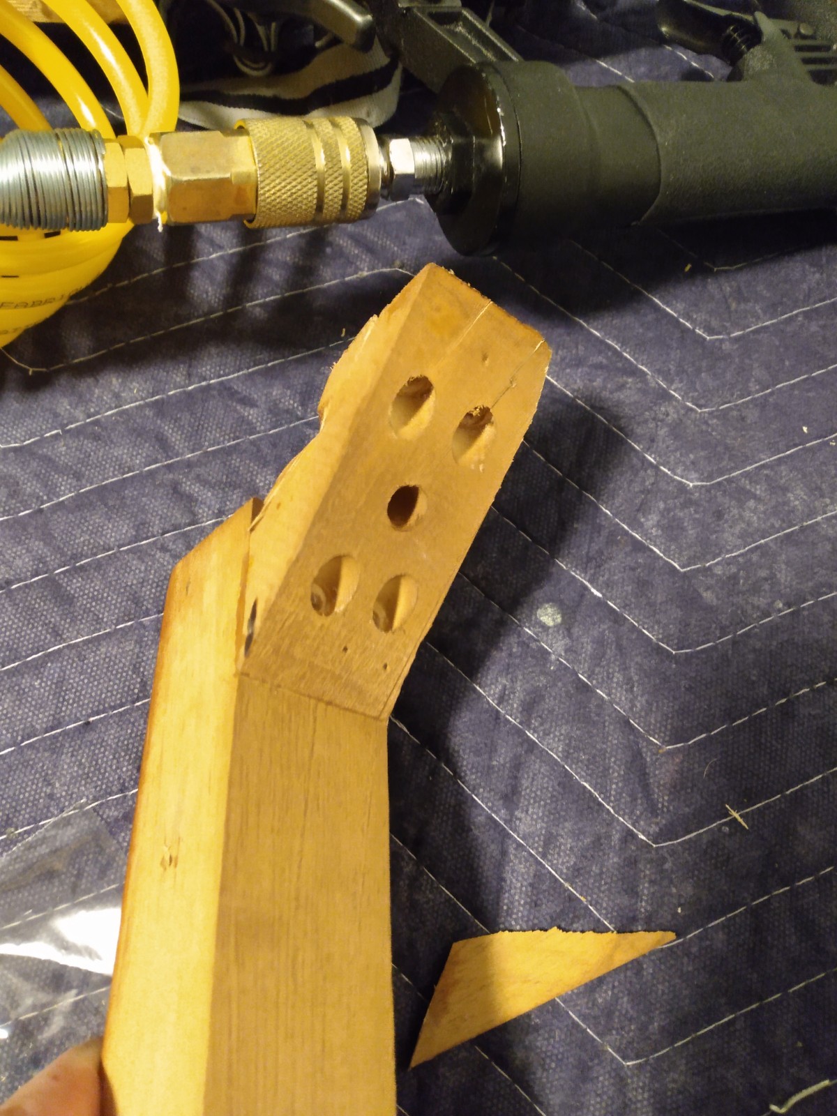 wood repair Repairing a damaged chair frame Woodworking Stack Exchange