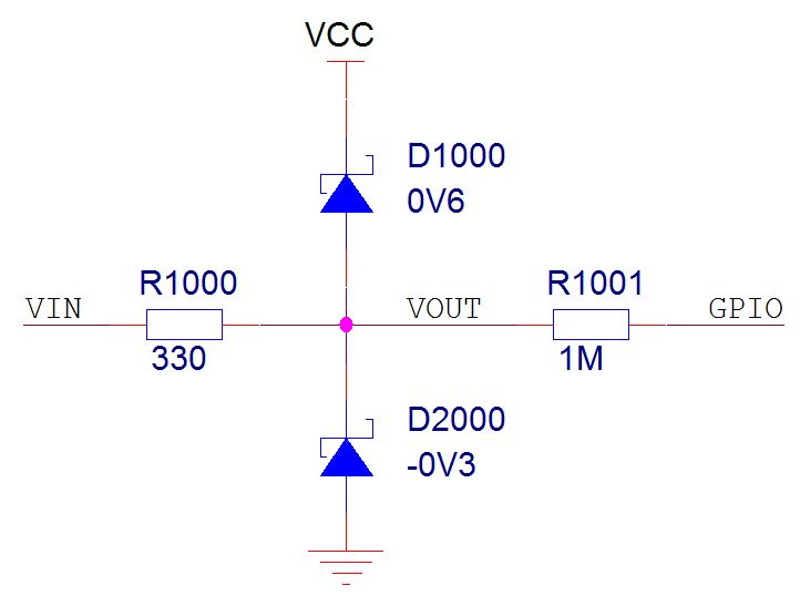 diodes Digital Input Clamp Circuit Protection Electrical