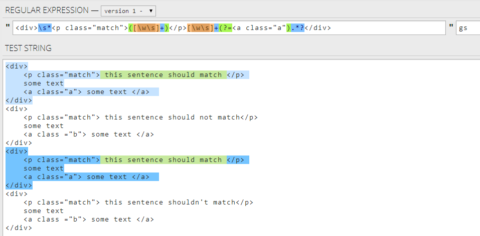 python Find a paragraph and find a string inside this paragraph with