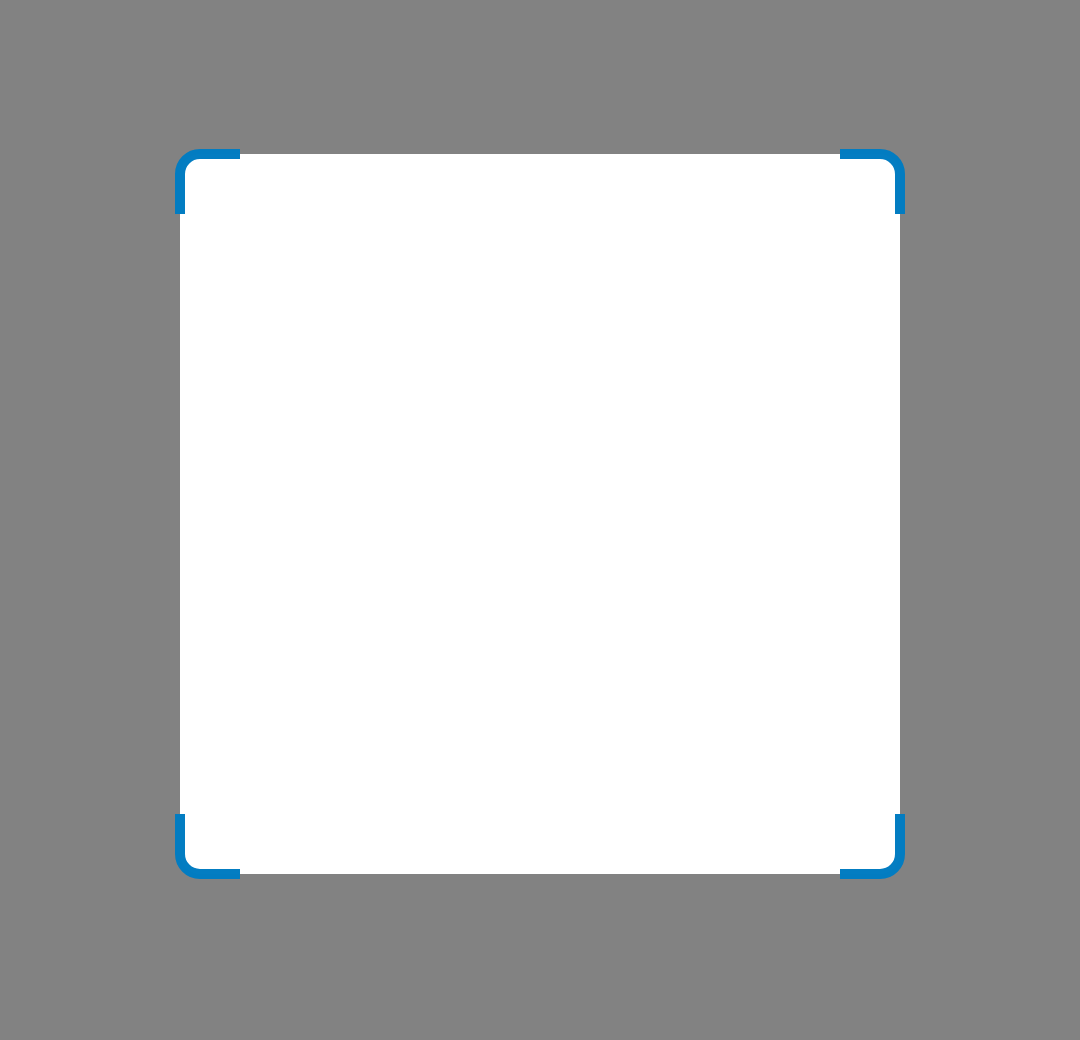 How do i draw only corners of a rectangle in android canvas Stack