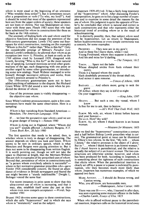 grammar "It's me/I they want!" & "Who/Whom is it you