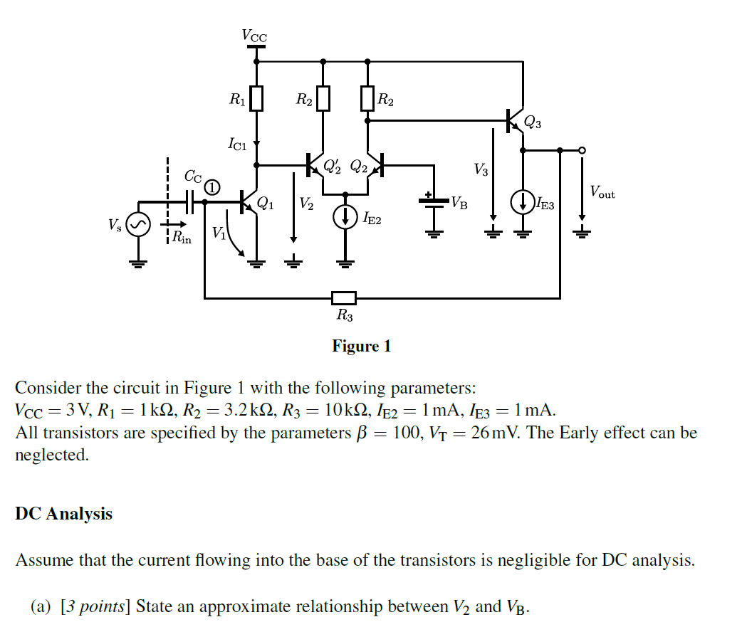 BJT Circuit BaseEmmitter voltaje Electronica