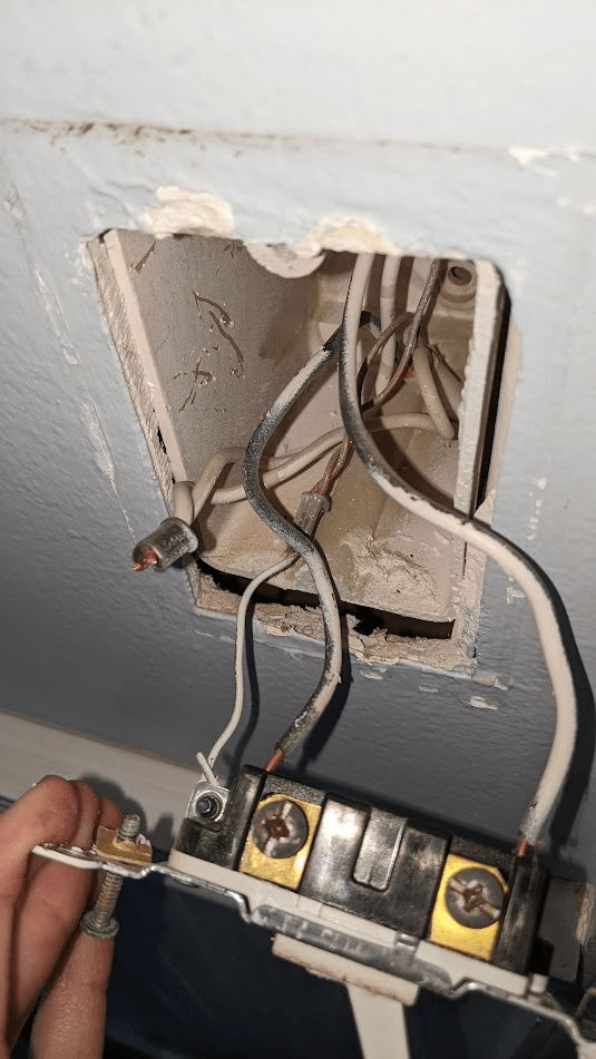 electrical - Alternative approach (without new wire) to splitting