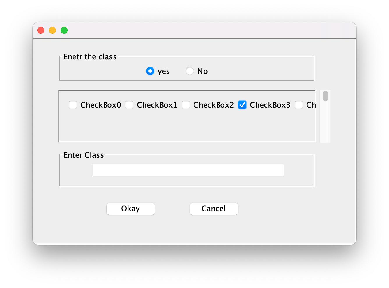 java Print dynamic selected checkbox using JFrame Stack Overflow