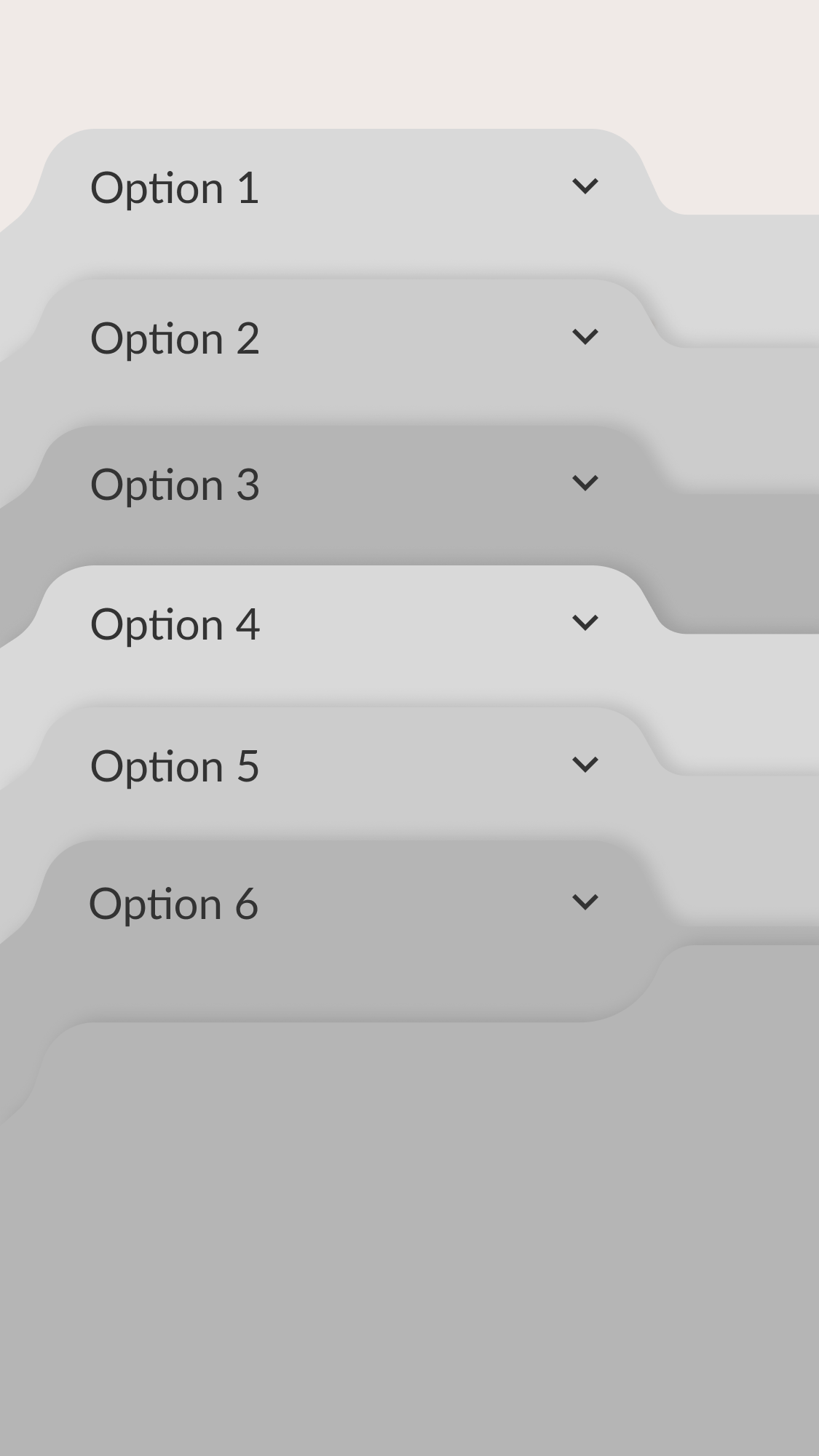 flutter How to create a scrollable expandable list with a custom