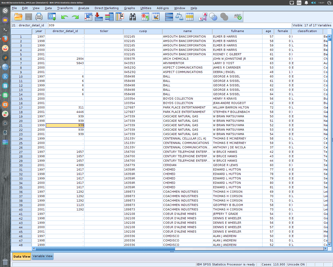 excel SPSS Filter dataset by specific sequence occurrence Stack