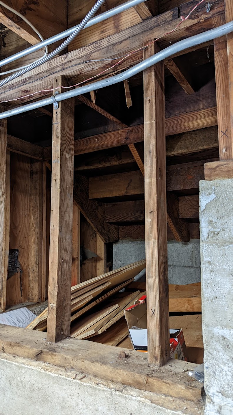 plumbing Can I put my water heater under front stairs? Home