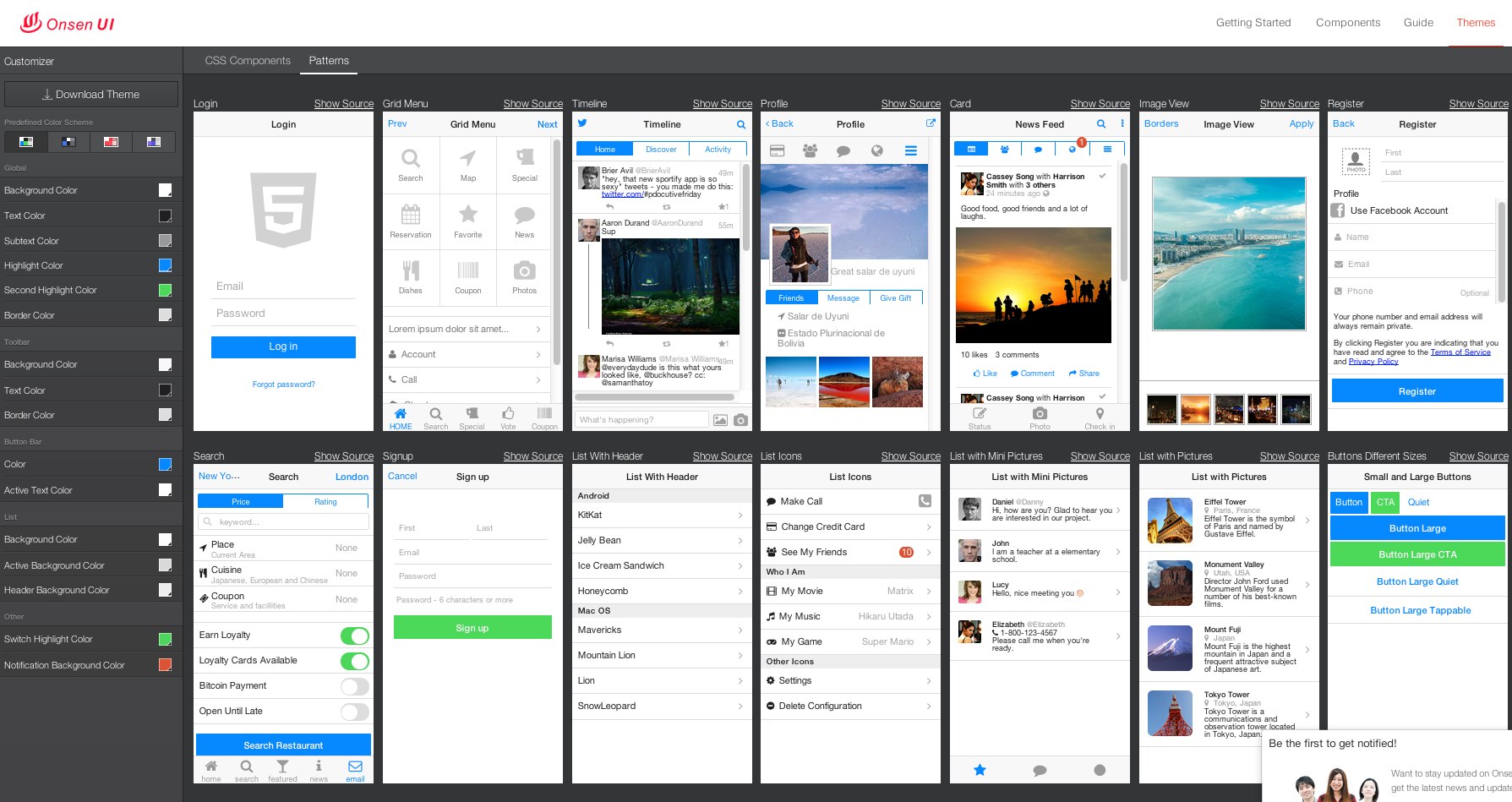 How I can create a list with images and more than one line in onsenui