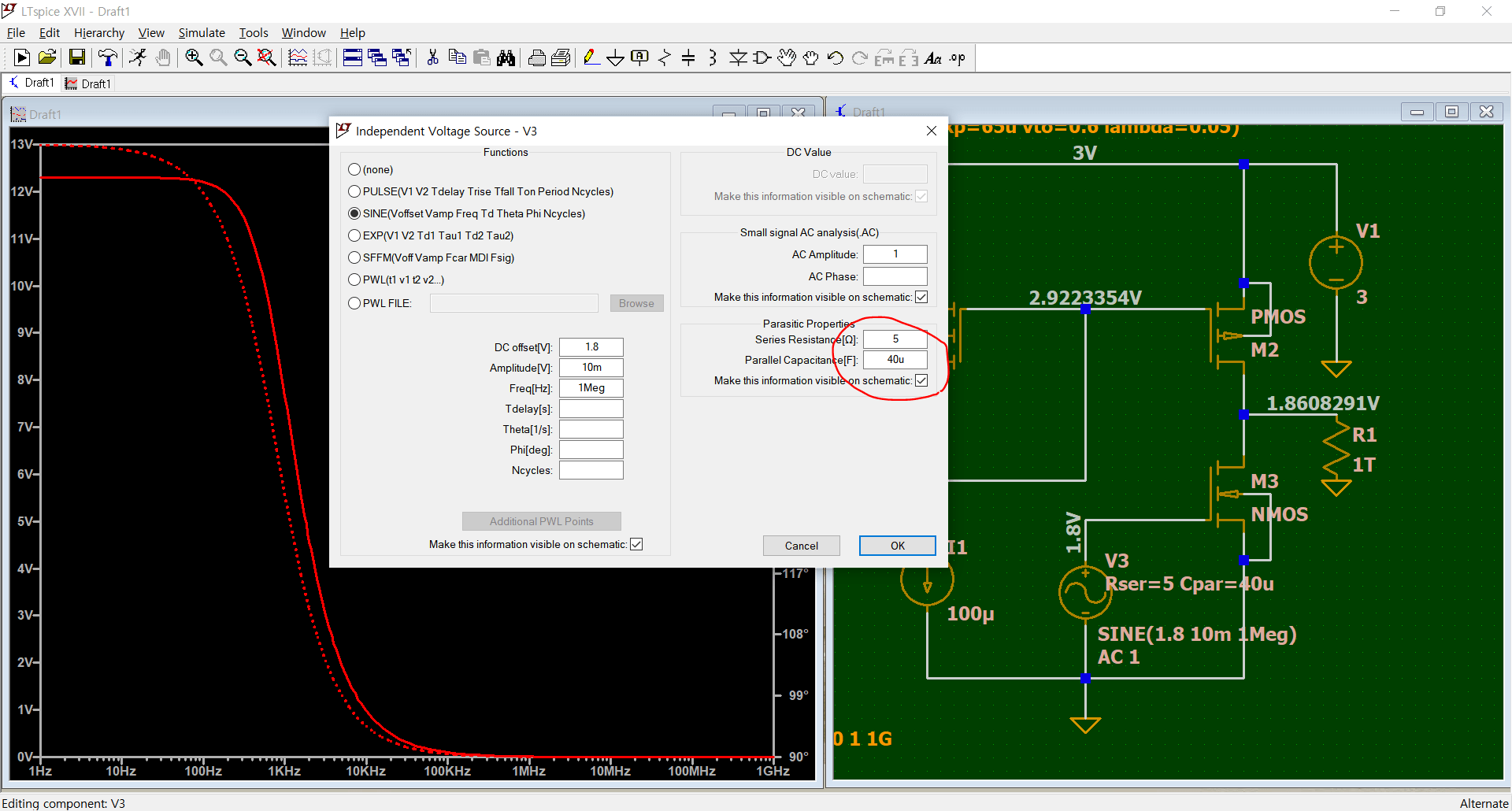 [SOLVED] How to get frequency response from LTSpice? Forum for