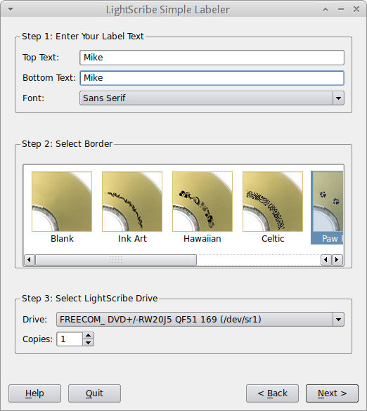 Install lacie lightscribe labeler twholden