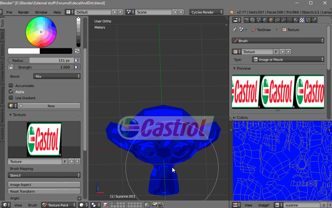 How To Create Decals In Blender at Tom Gillen blog