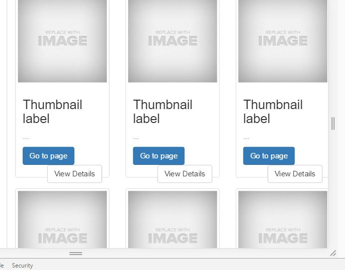 html Bootstrap thumbnail min width Stack Overflow