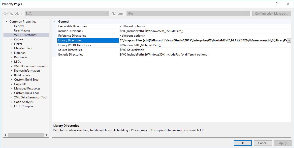 c++ LINK fatal error LNK1104 cannot open file 'MSVCRTD.lib