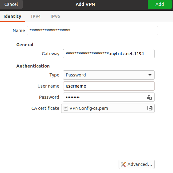Unable to establish OpenVPN connection to Synology NAS Server Ask Ubuntu