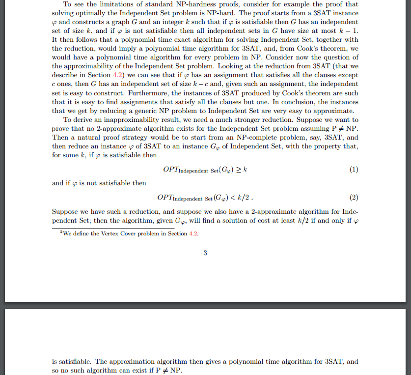 combinatorics Inapproximability of Combinatorial Optimization