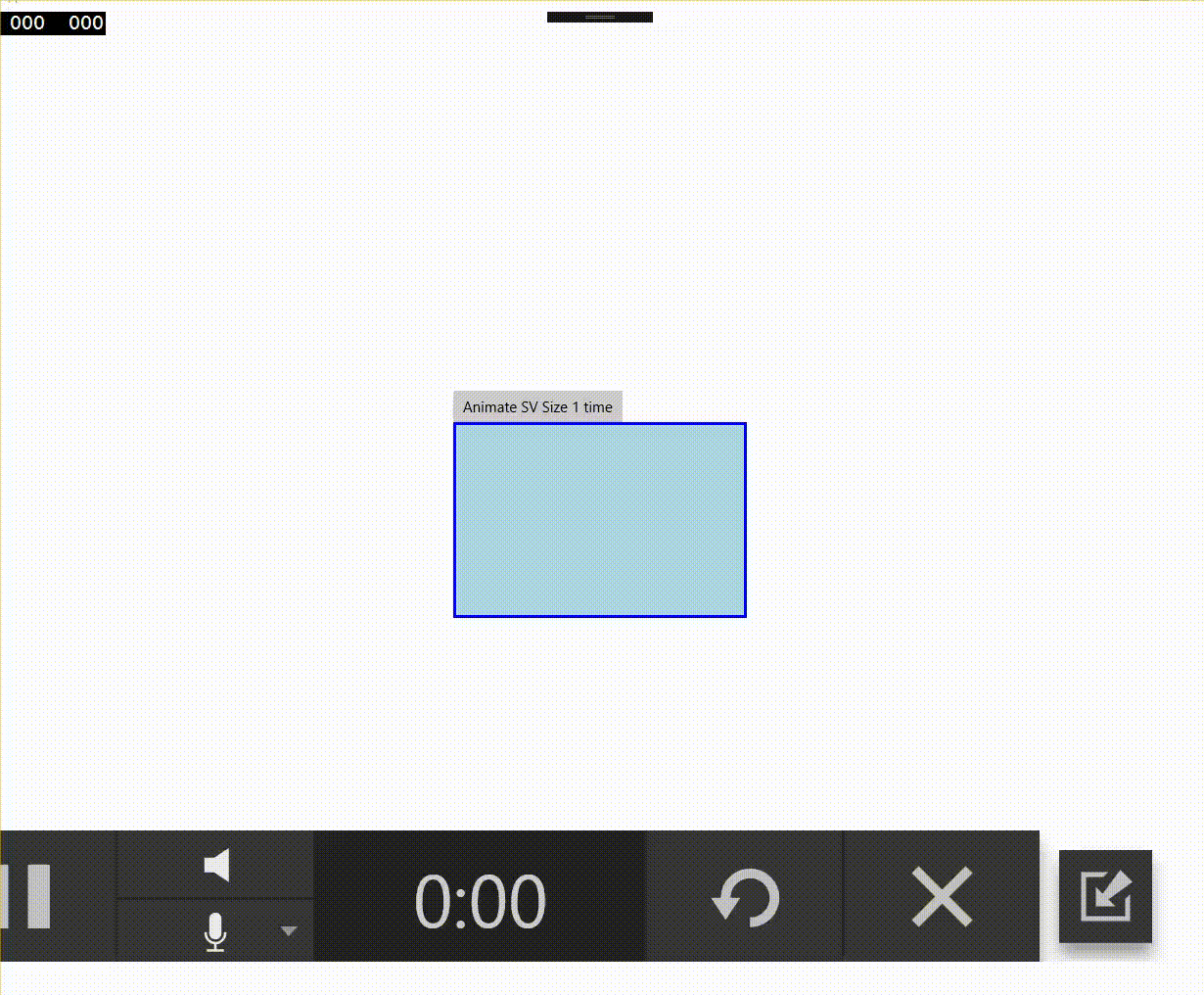 xaml Animating size change with Storyboard Stack Overflow