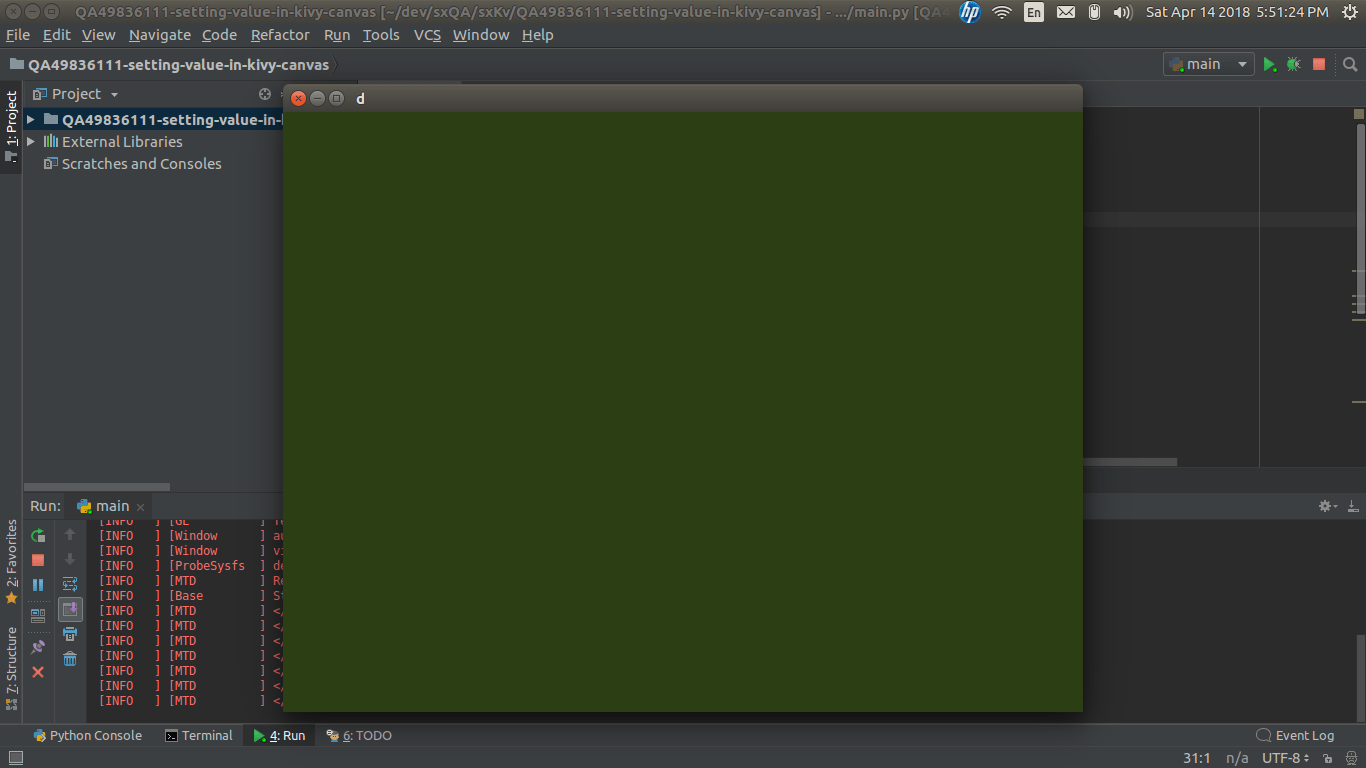 python Setting Value in Kivy Canvas Stack Overflow