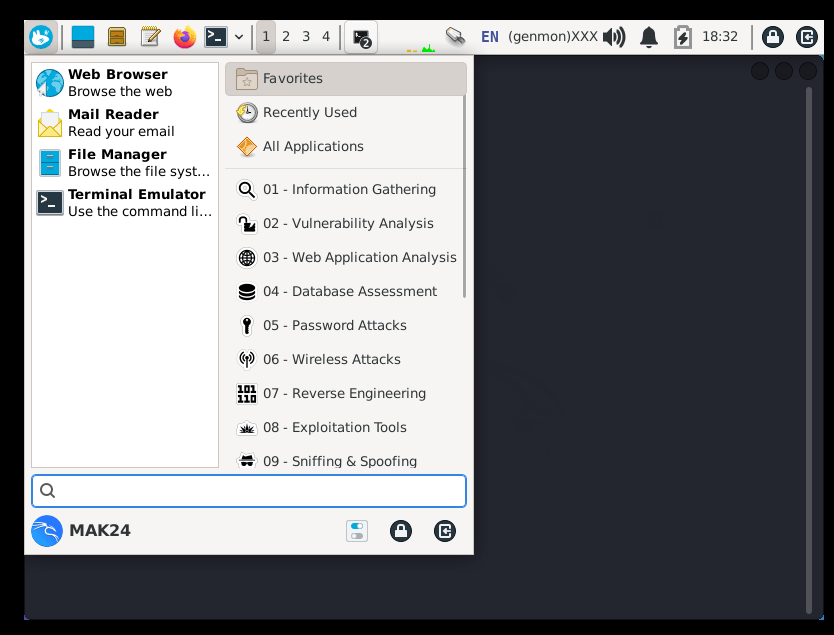 Kali XFCE has very odd display. How to Fix? Unix & Linux
