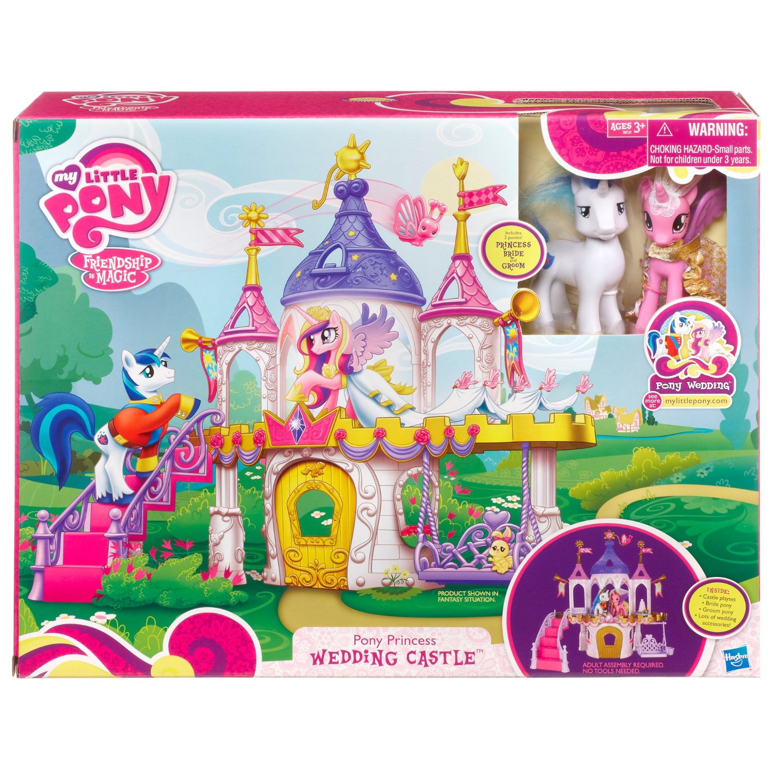 ¿En qué episodios se basa Royal Wedding Castle Playset?