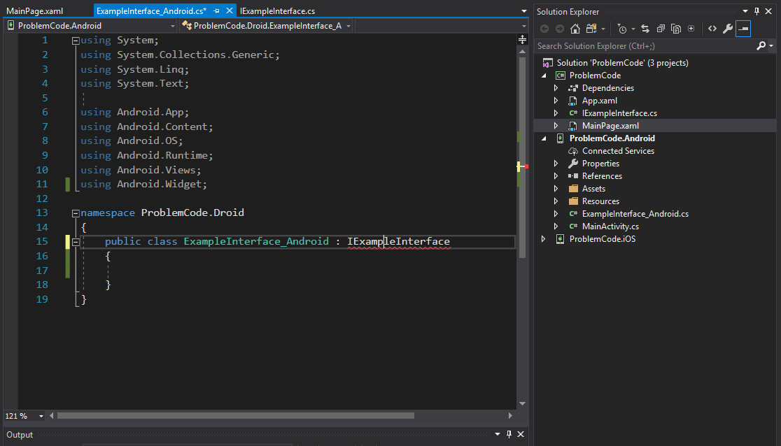 Xamarin Visual Studio