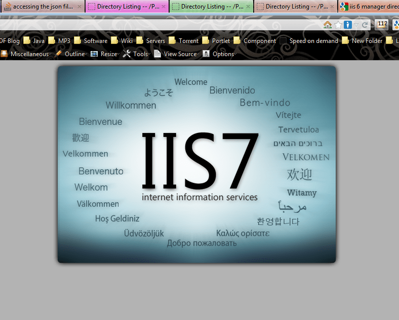 Disable Directory Listing in IIS