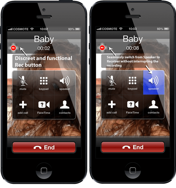 iphone How can I record a conversation / phone call on iOS? Stack